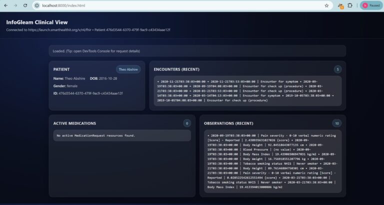 De-Mystifying Healthcare Apps: A “SMART on FHIR” Starter Kit for Developers